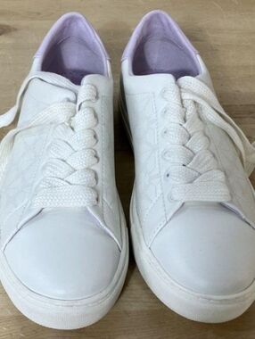 Kate Spade Perforated Sneakers Women’s White Low-Top Casual Sneakers